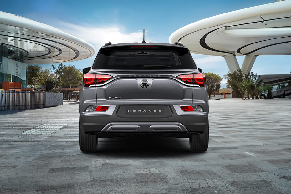 Full Rear View of KGM Korando