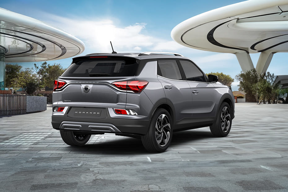 Korando Rear angle view