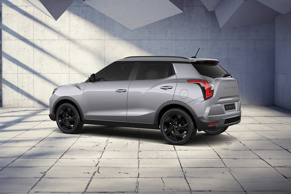 Rear Cross Side View of KGM Tivoli