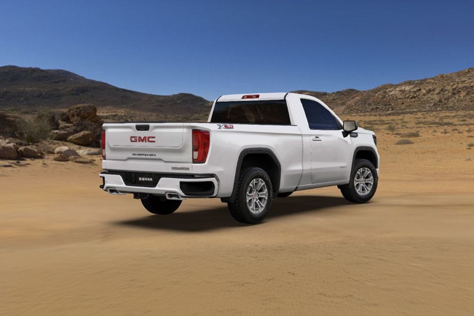 سييرا إل دي  Rear angle view