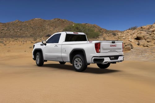 Rear Cross Side View of جي إم سي سييرا إل دي 