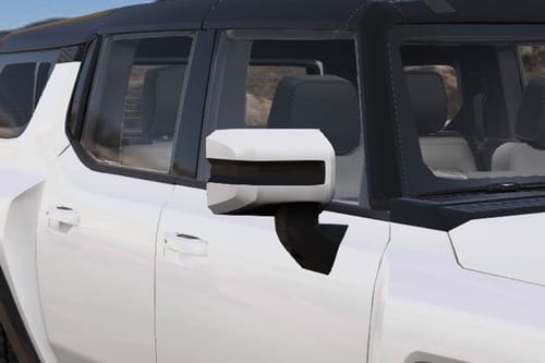 GMC HUMMER EV Drivers Side Mirror Front Angle