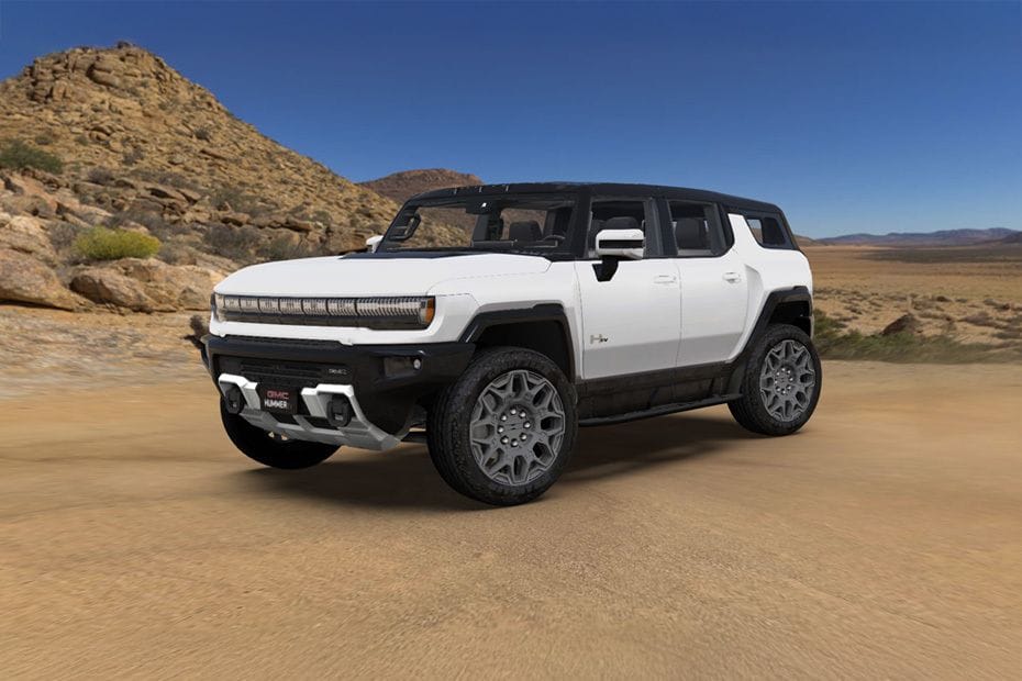 GMC  HUMMER EV Front angle low view