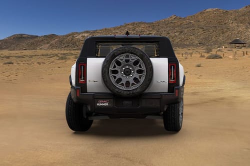 Full Rear View of GMC HUMMER EV