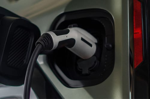 Gas Cap Open of HUMMER EV