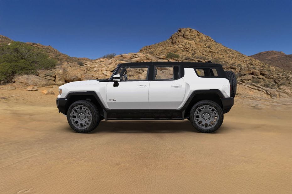 HUMMER EV Side view