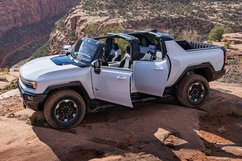 Hummer EV Pickup All Door Open