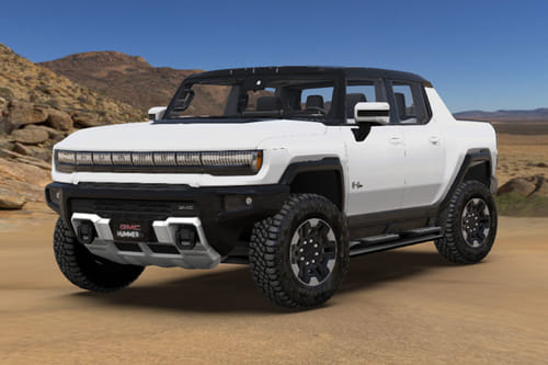 GMC  Hummer EV Pickup Front angle low view