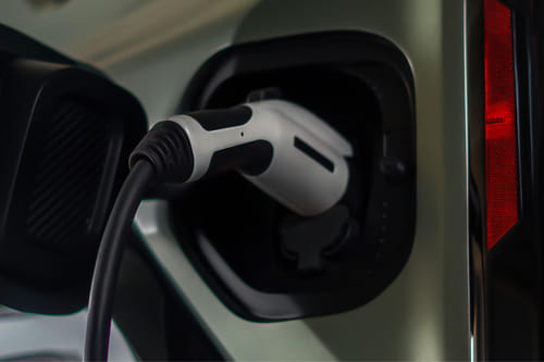 Gas Cap Open of Hummer EV Pickup