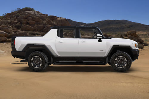 Hummer EV Pickup Medium Angle Front View