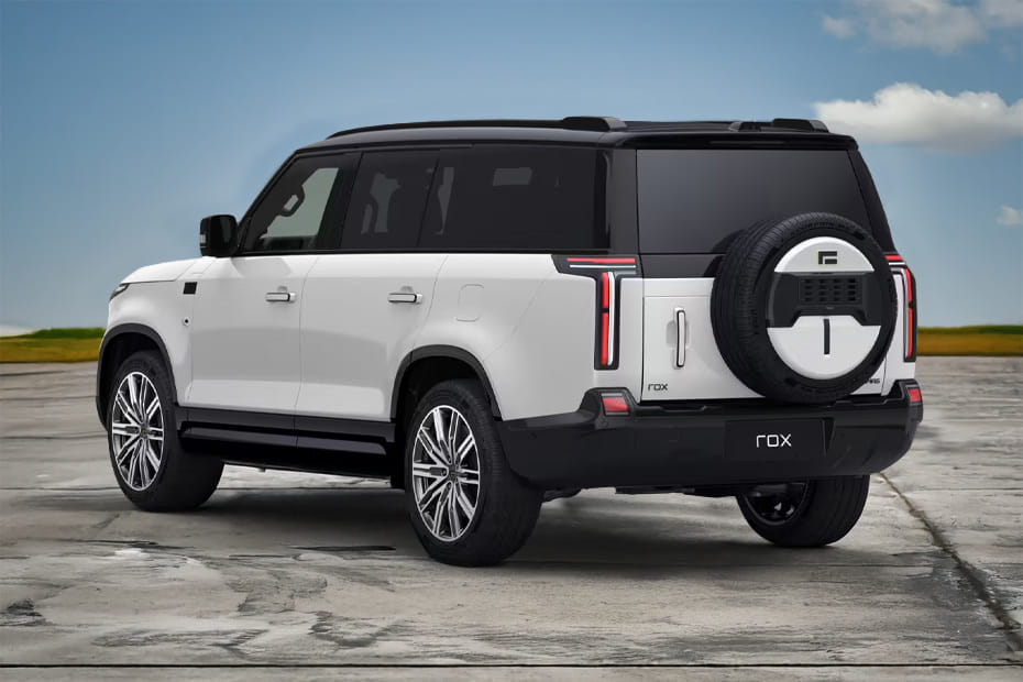 Rear Cross Side View of ROX Adamas in Saudi Arabia