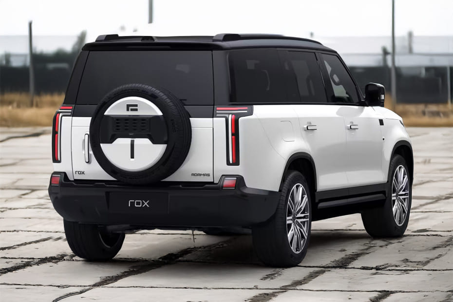 Rear Medium View of ROX Adamas in Saudi Arabia