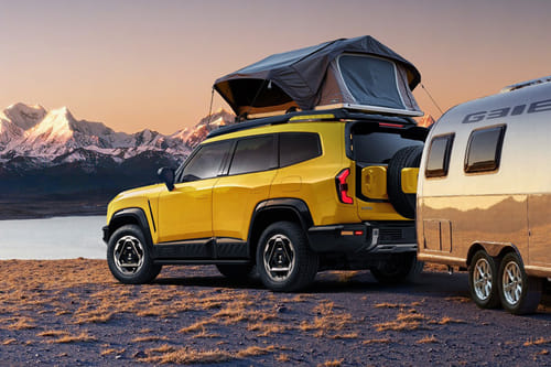 Rear Cross Side View of ديبال جي 318