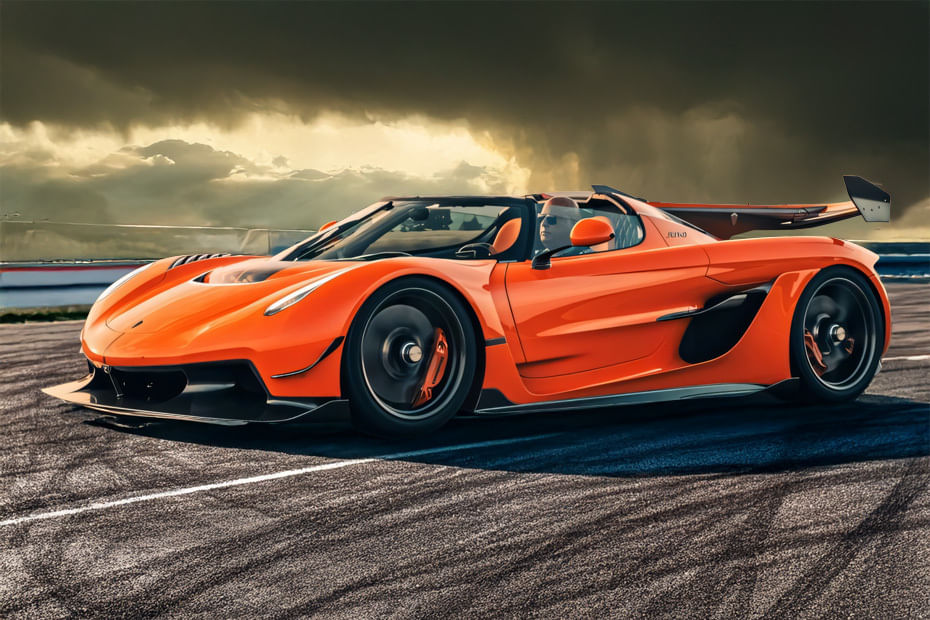 KOENIGSEGG  Jesko Front angle low view