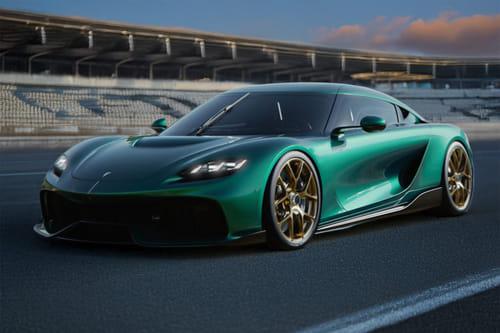 KOENIGSEGG  Gemera Front angle low view