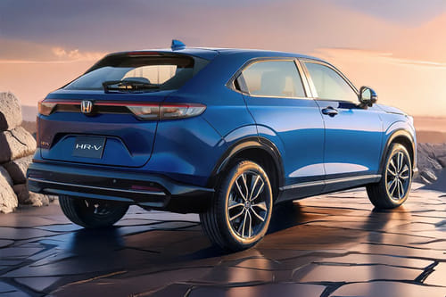 HR-V Rear angle view