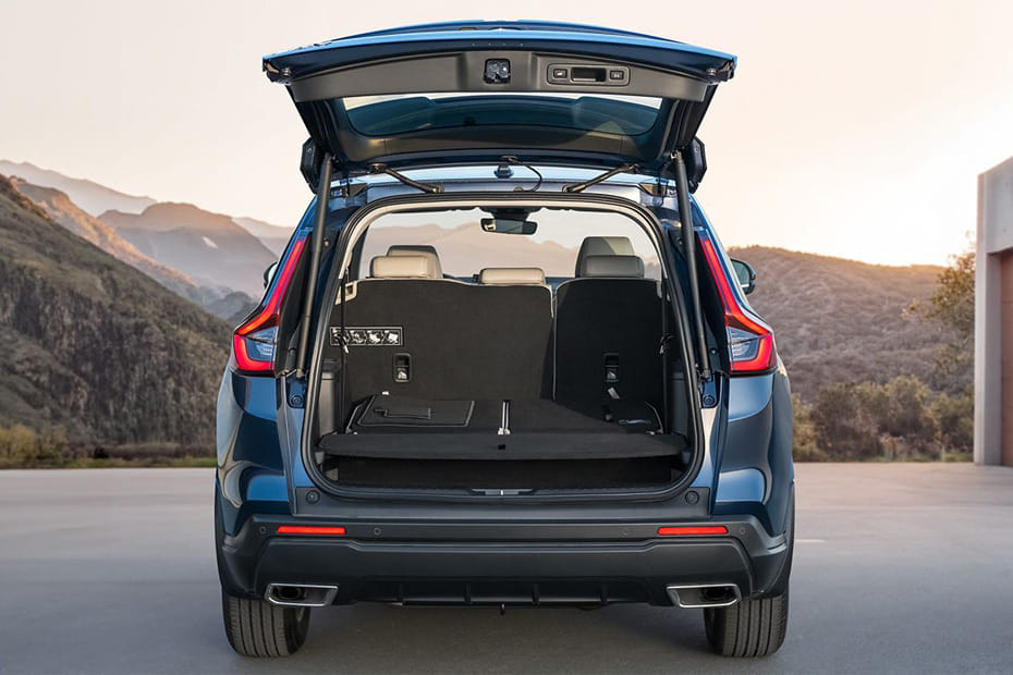Trunk Open Closer View of CR-V