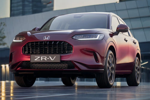 ZR-V Front deep low Angle View