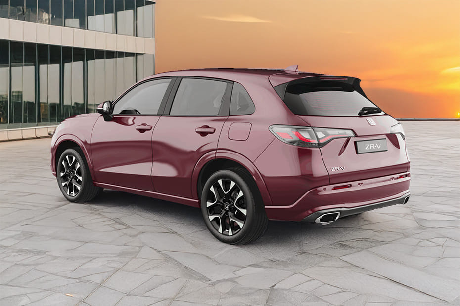 Rear Cross Side View of هوندا ZR-V