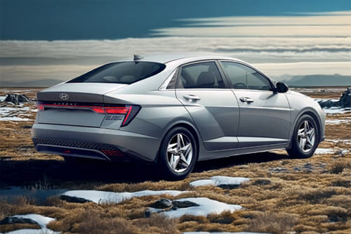 Accent Rear angle view