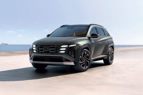 Hyundai Tucson Front Side View