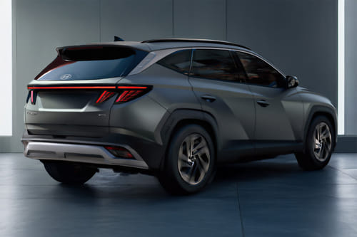 Tucson Rear angle view