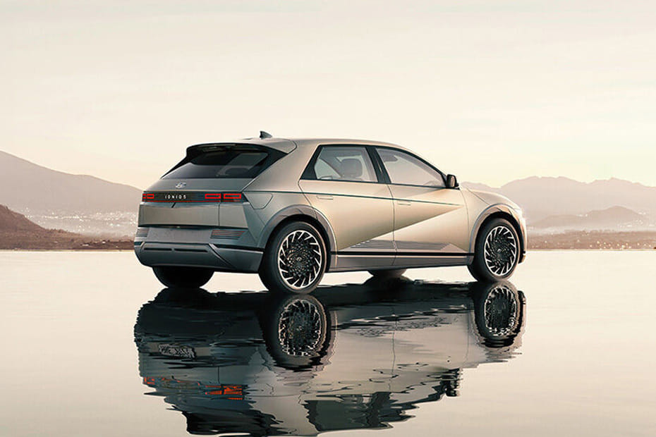 Ioniq 5 Rear angle view