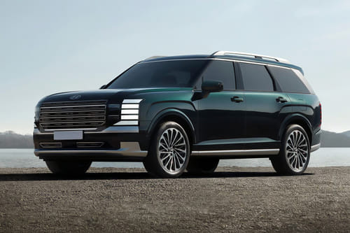 Hyundai Palisade Front Side View