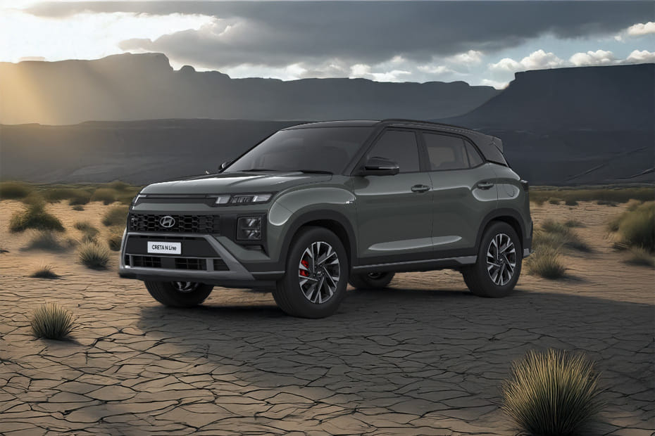 Hyundai Creta Front Side View