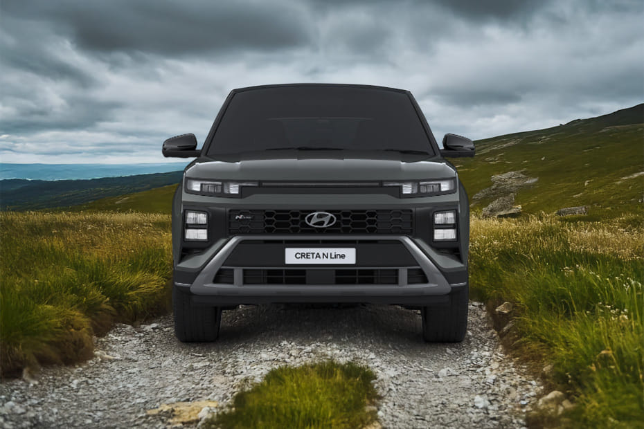 Full Front View of Creta