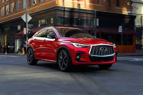 انفنتي  QX55 Front angle low view