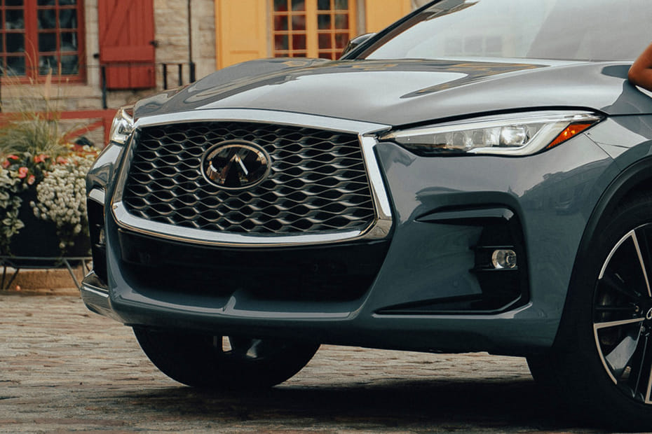 QX55 Grille View