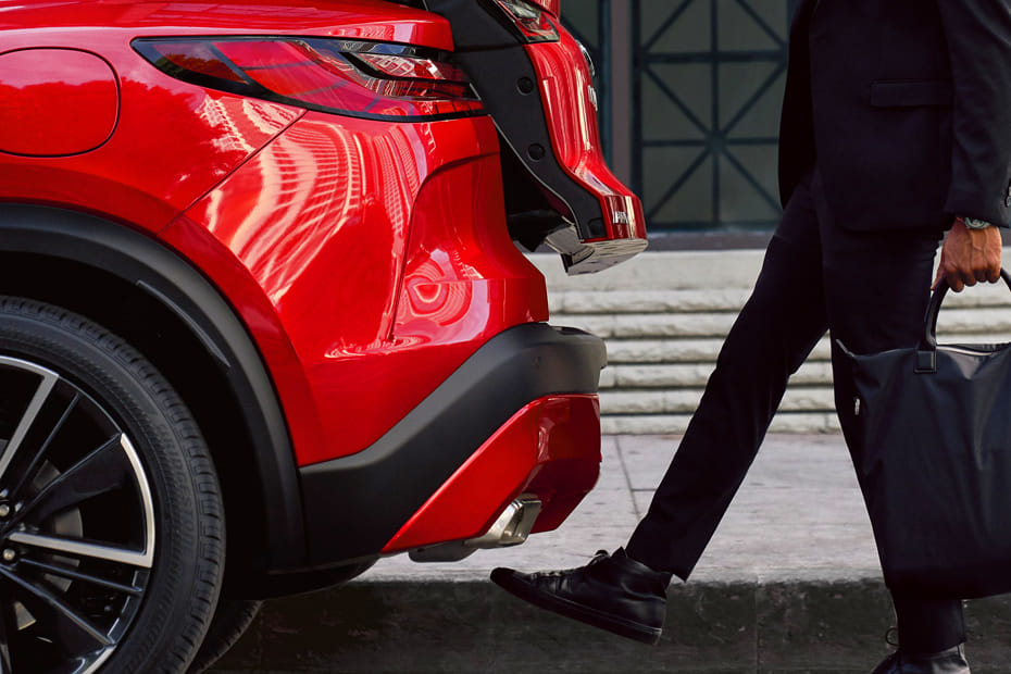 Trunk Open Closer View of QX55