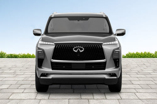 Full Front View of QX80