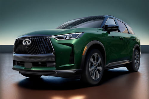 QX60 Front deep low Angle View