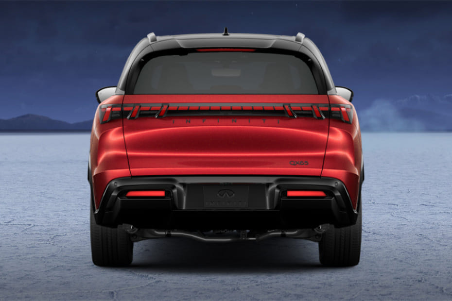 Full Rear View of Infiniti QX65