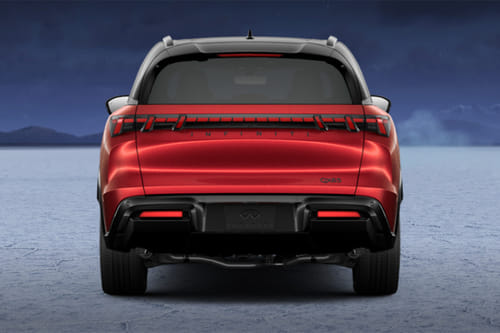 Full Rear View of Infiniti QX65