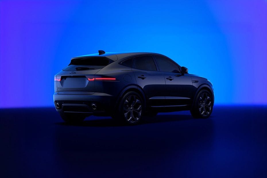 Rear Cross Side View of Jaguar E-Pace