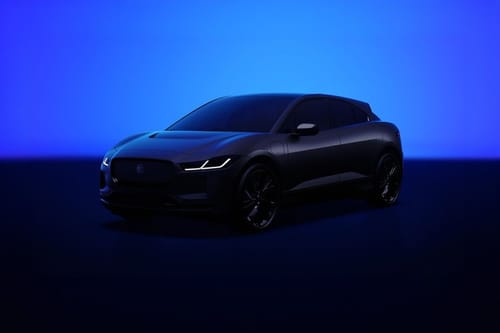 Jaguar I-Pace Front Cross Side View