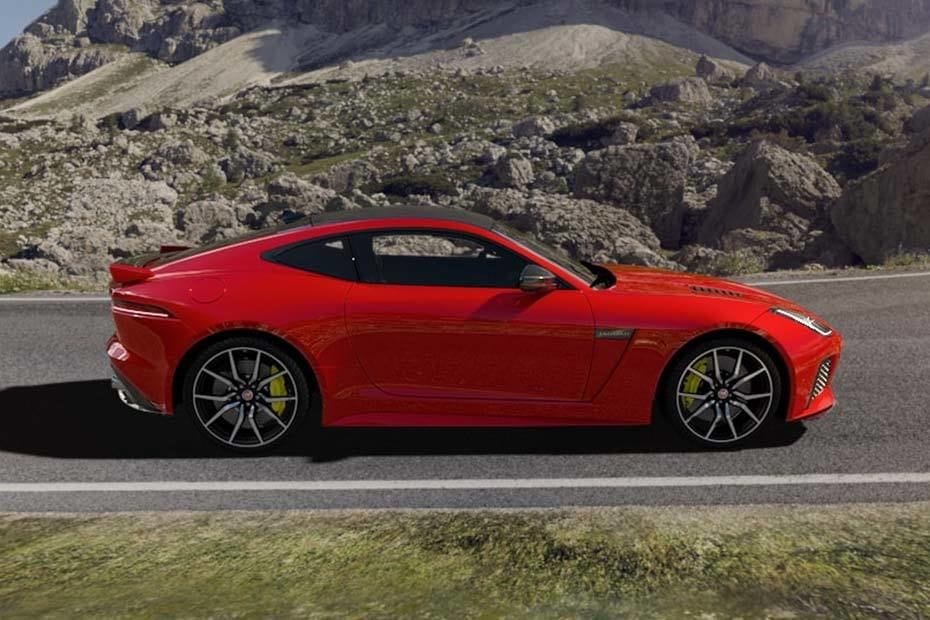 Jaguar F-Type Drivers Sideview