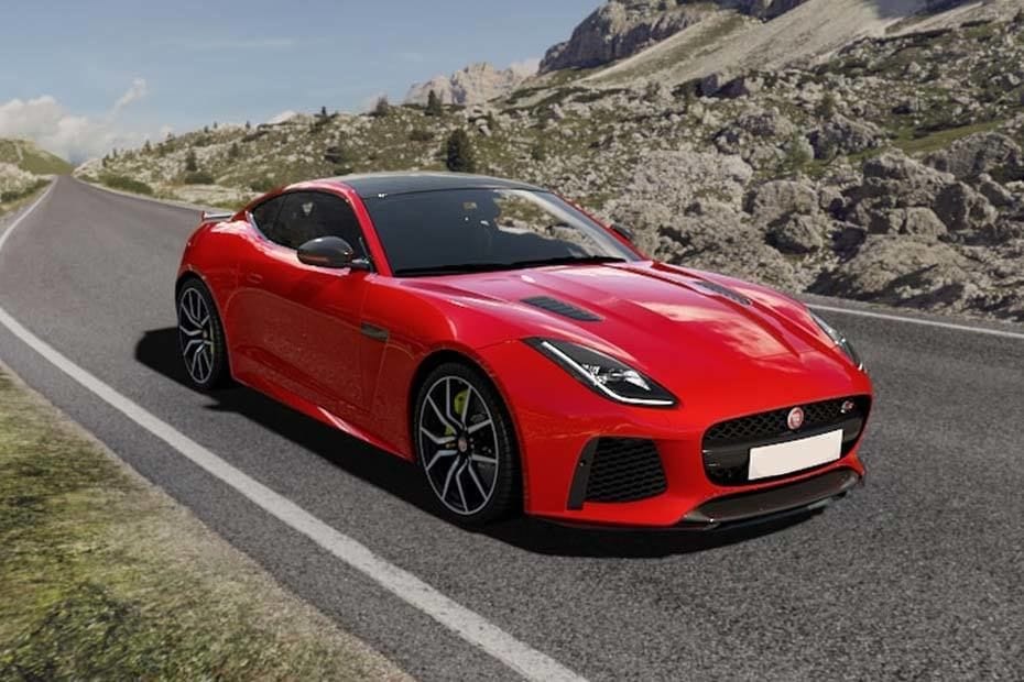 Jaguar F-Type Front Cross Side View