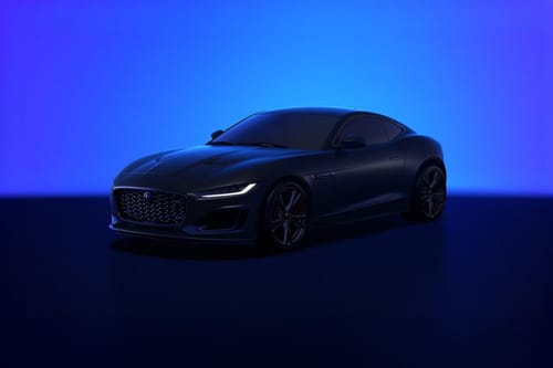 جاكوار   f-type    Front Medium View
