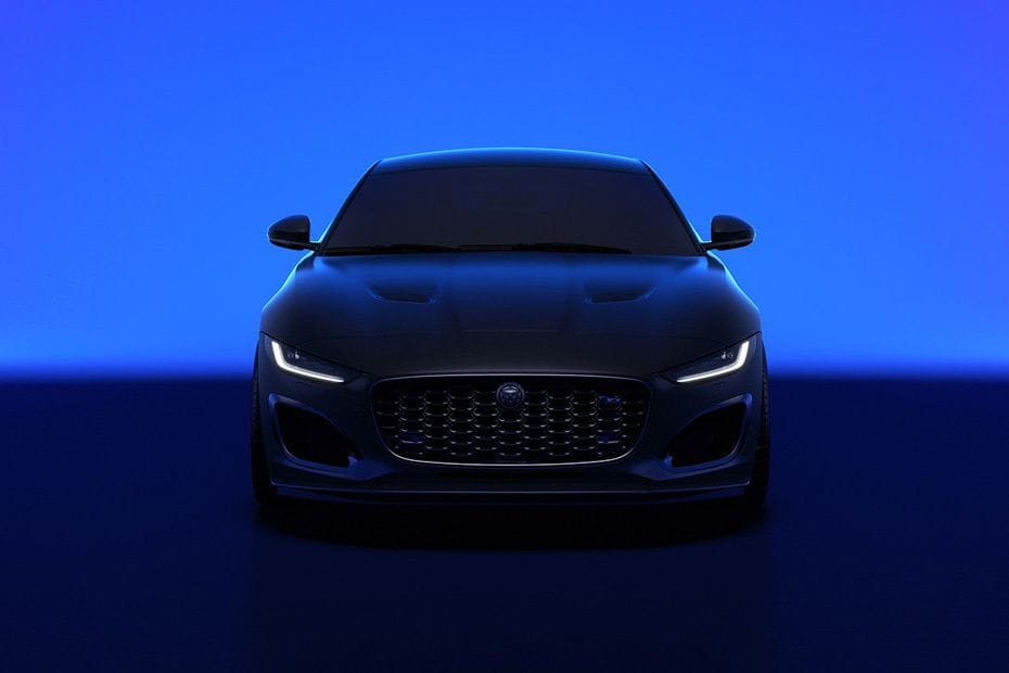 Full Front View of   f-type   