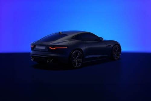   f-type    Rear angle view