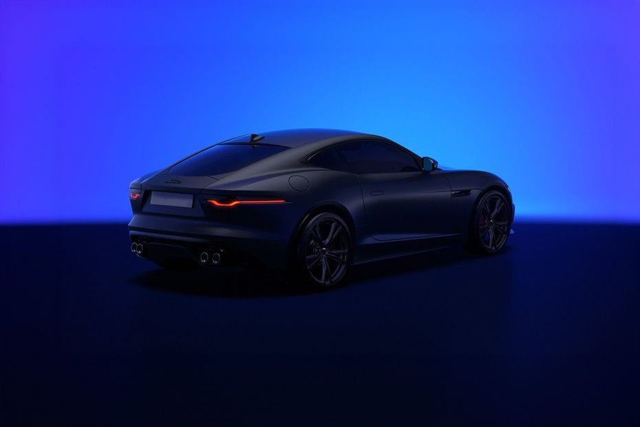 F-Type Rear angle view