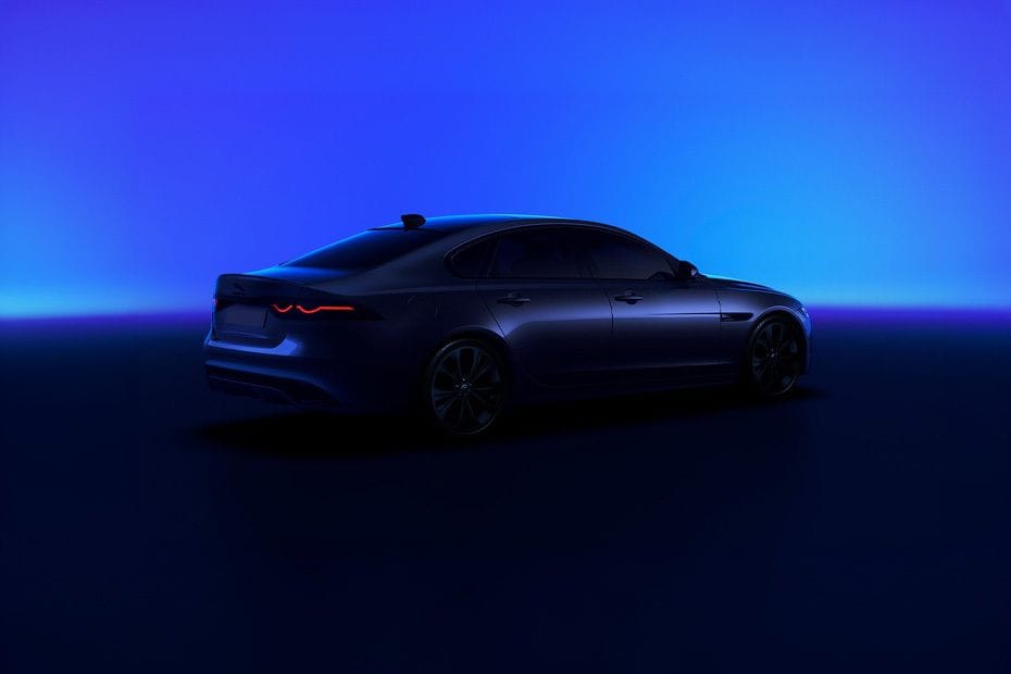 Rear Medium View of Jaguar XF