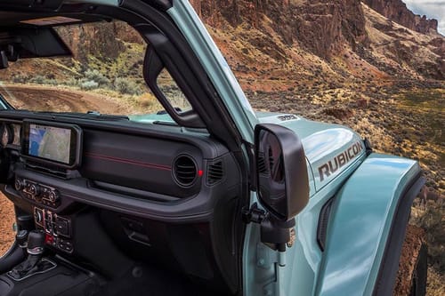 جيب رانجلر Drivers Side Mirror Rear Angle