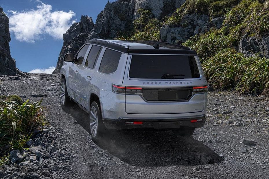 Rear Medium View of Jeep GRAND WAGONEER