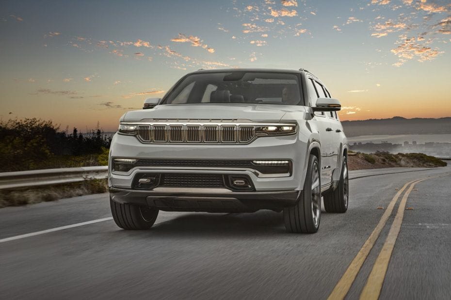 GRAND WAGONEER Tilted Front View