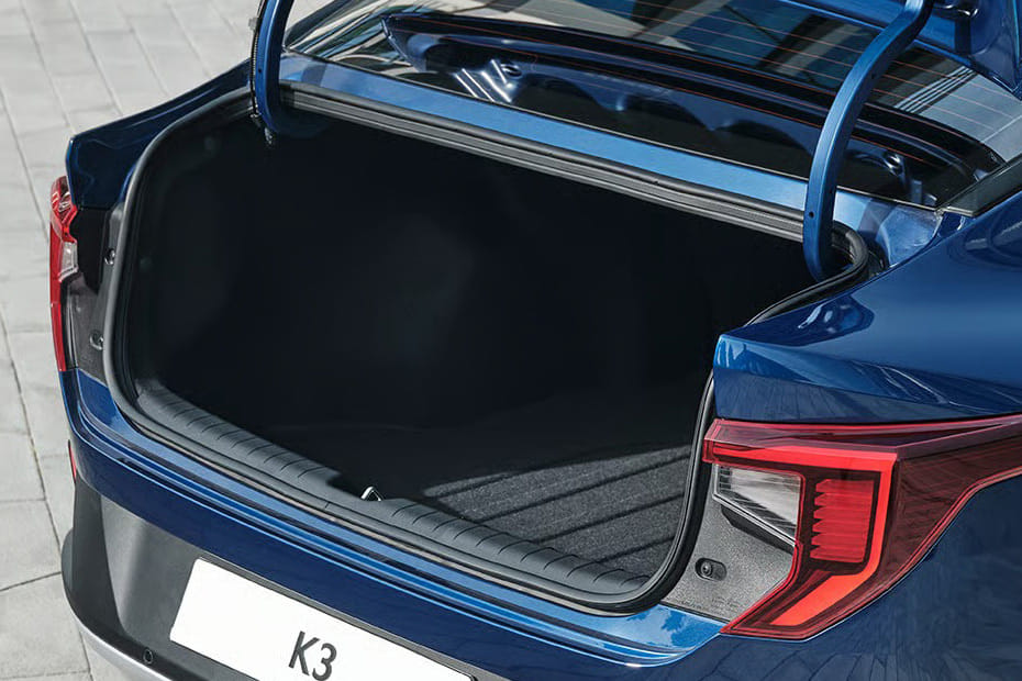 Trunk Open Closer View of K3